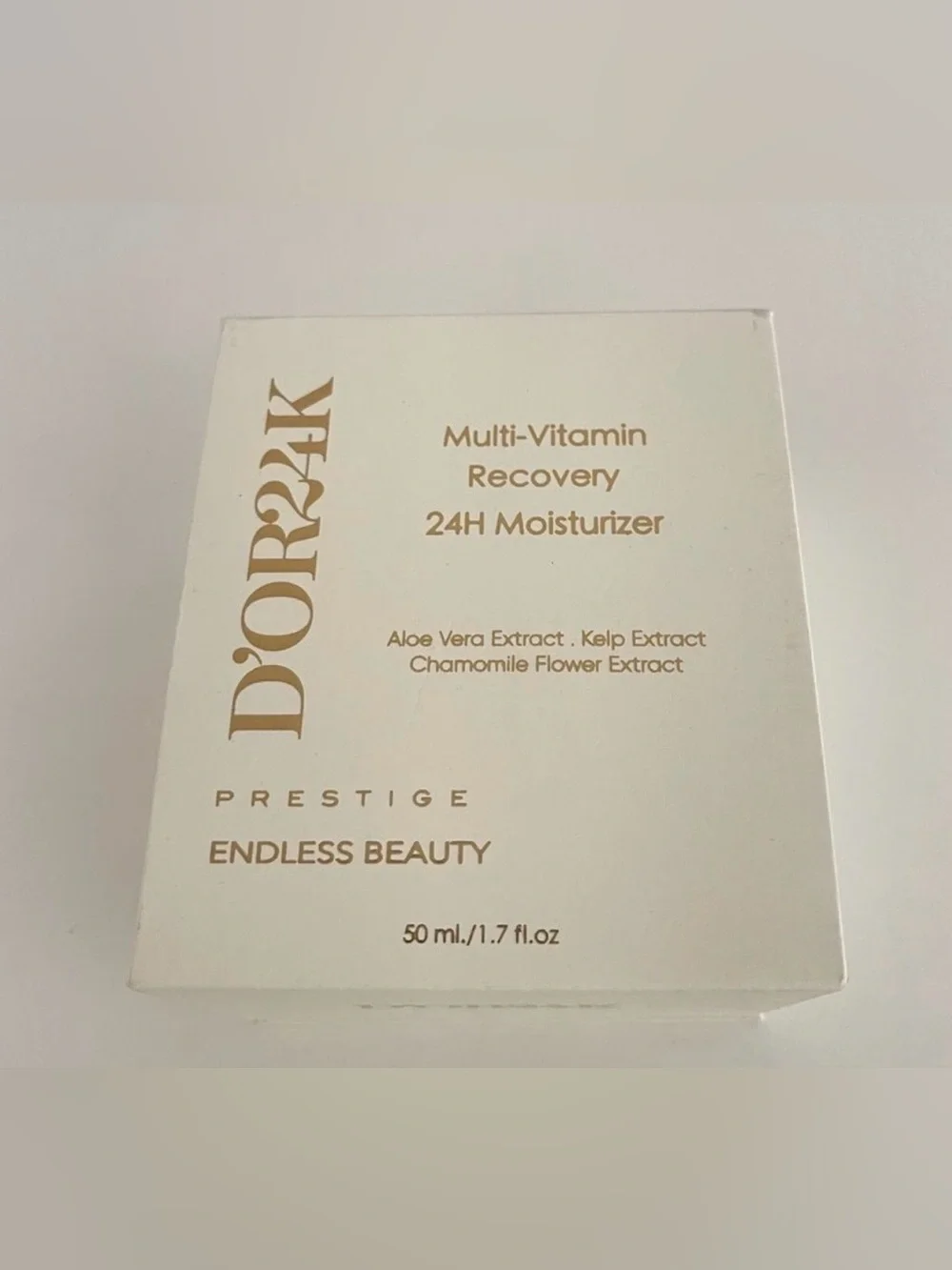 D’or24K Multi-Vitamin Recovery 24H Moisturizer - Retail $495